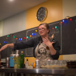 Lisa Dickie, owner of Dickie's Cooking School teaches how to make bourbon sours