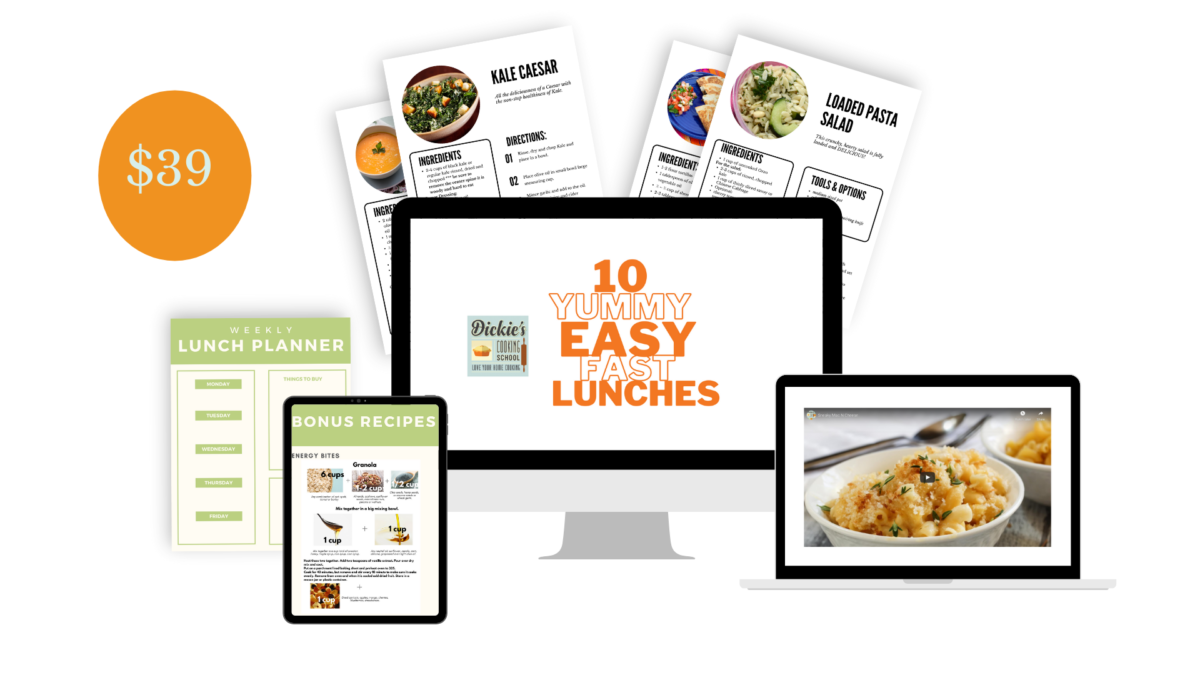 show what is in the program 10 yummy easy fast lunches for kids
