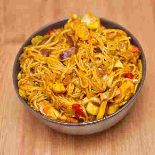 Bowl of Singapore Noodles